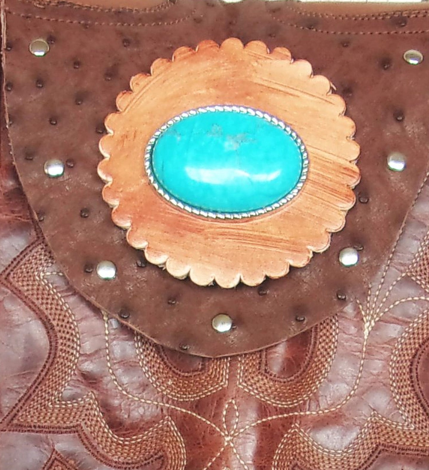 Cowboy Boot Laptop Tote LT39 handcrafted from cowboy boots. Shop Luggage & Bags at ChrisThompsonBags.com and buy the best boot purse, cowboy boot purse, cowgirl handbag, leather laptop tote, recycled cowboy boots, unique gift for her, unique gift for him, unique travel bag, western diaper bag, western laptop tote, western travel bag, XL cowboy Boot Purse, XL leather tote at Chris Thompson Bags.